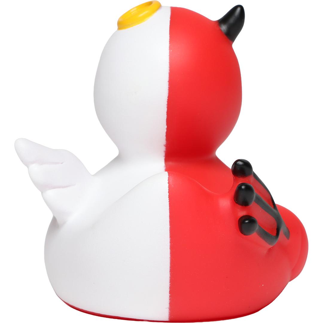 M131019 Multicoloured - Squeaky Duck angel/devil - mbw